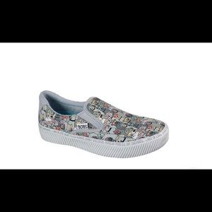 Bobs Skechers Slip on Woof Dog design size 7.5